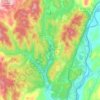 Thetford topographic map, elevation, terrain
