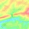 Cerisy-la-Salle topographic map, elevation, terrain