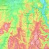 Brombachtal topographic map, elevation, terrain