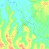 Suponso topographic map, elevation, terrain