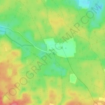 Weitzgrund topographic map, elevation, terrain