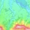 Heitzing topographic map, elevation, terrain