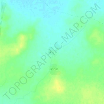 Jakhan topographic map, elevation, terrain
