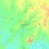 Bolgatanga topographic map, elevation, terrain