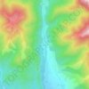 Pojorâta topographic map, elevation, terrain