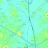 石橋仔 topographic map, elevation, terrain