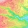 Combe Arnoud topographic map, elevation, terrain