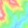 La Dehesa topographic map, elevation, terrain