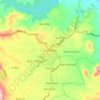 Hai Riêng topographic map, elevation, terrain