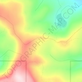 Funny Rocks topographic map, elevation, terrain