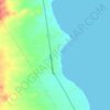 Cancun Beach Resort topographic map, elevation, terrain