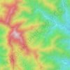 张石堂 topographic map, elevation, terrain