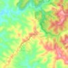 Smiths Gully topographic map, elevation, terrain
