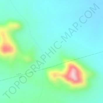 Mangola topographic map, elevation, terrain