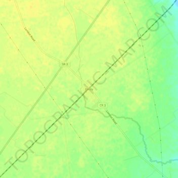 Derby topographic map, elevation, terrain