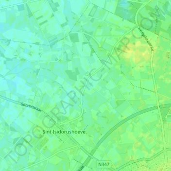 Eppenzolder topographic map, elevation, terrain