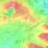 Björnstorp topographic map, elevation, terrain