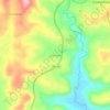 Linha Olaria topographic map, elevation, terrain