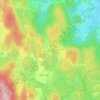 La Parade topographic map, elevation, terrain
