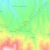 Tinte topographic map, elevation, terrain