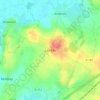 Les Pas topographic map, elevation, terrain
