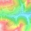 pont topographic map, elevation, terrain