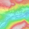 Torpo topographic map, elevation, terrain