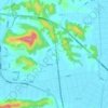 Hwageum-ri topographic map, elevation, terrain