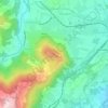 Pinsdorfberg topographic map, elevation, terrain