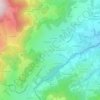 Le Briat topographic map, elevation, terrain