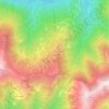 Alpe di Mera topographic map, elevation, terrain