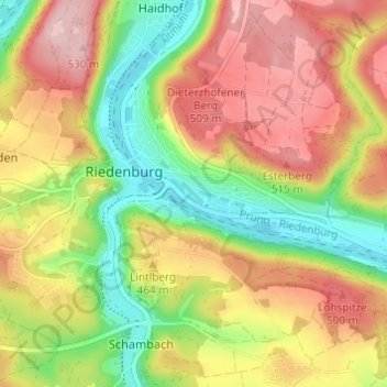Neuenkehrsdorf topographic map, elevation, terrain