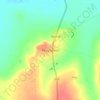 Pong Tamale topographic map, elevation, terrain