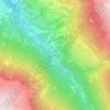 Praz-Jean topographic map, elevation, terrain