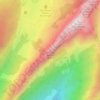 Pointe de Dran topographic map, elevation, terrain