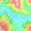 Japna topographic map, elevation, terrain