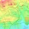 Germiston topographic map, elevation, terrain