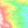 Moran Lirio topographic map, elevation, terrain