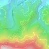 Alto Las Pailas topographic map, elevation, terrain