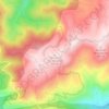 Sommet du Laquina topographic map, elevation, terrain