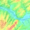 Riverside topographic map, elevation, terrain