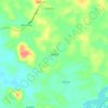 Dendee topographic map, elevation, terrain