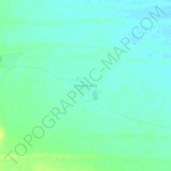 Kiwirrkurra topographic map, elevation, terrain