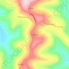 Nova Aurora topographic map, elevation, terrain
