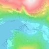 Loen topographic map, elevation, terrain