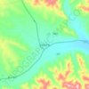 阿木去乎镇 topographic map, elevation, terrain