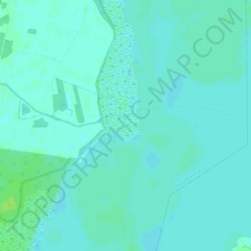 Borängen topographic map, elevation, terrain