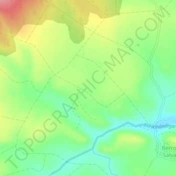Campala topographic map, elevation, terrain