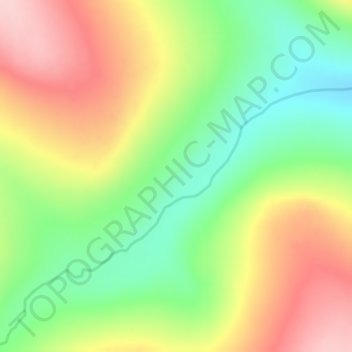 Pecherskiy topographic map, elevation, terrain