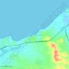Santo Domingo topographic map, elevation, terrain